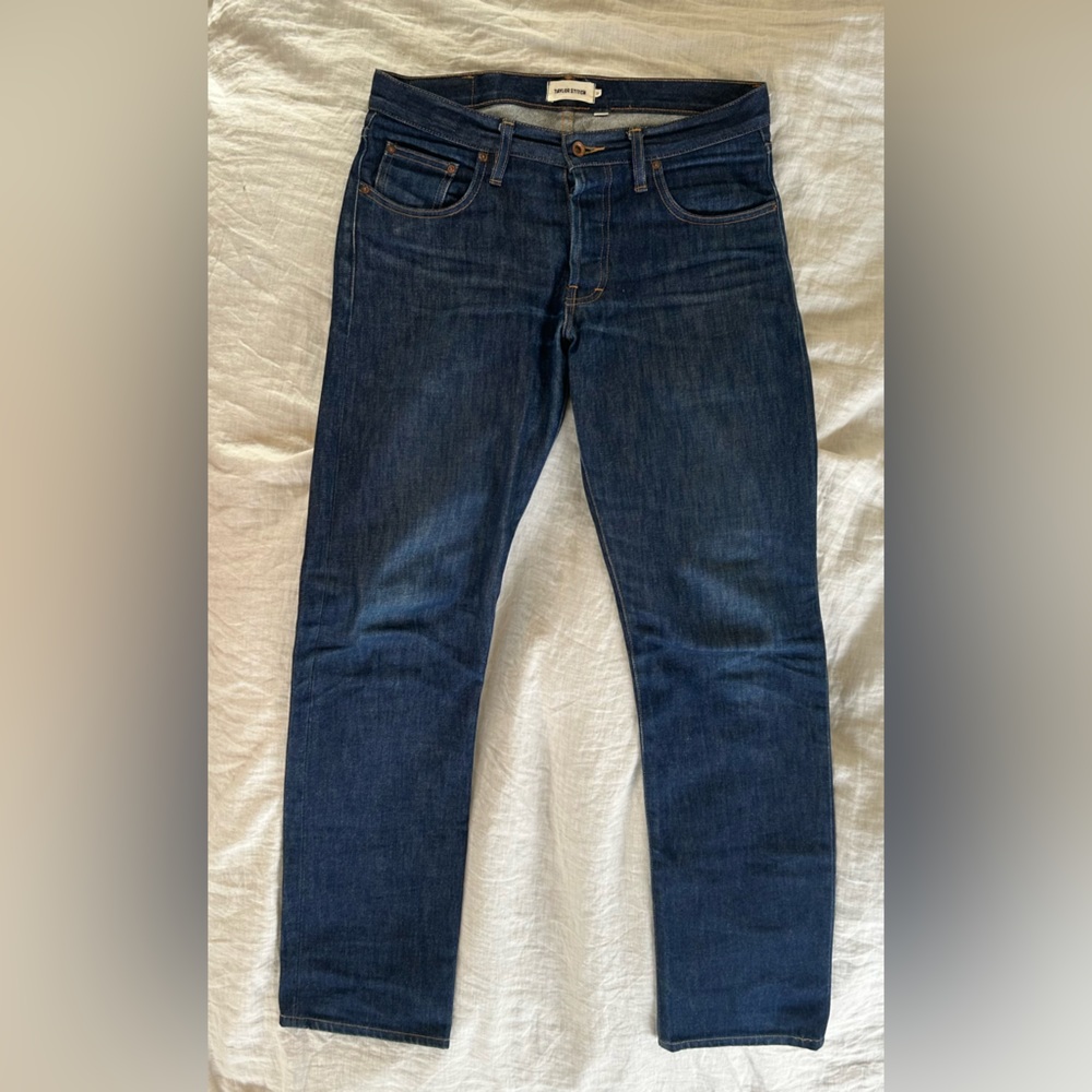 Taylor Stitch Democratic Jeans in Cone Denim